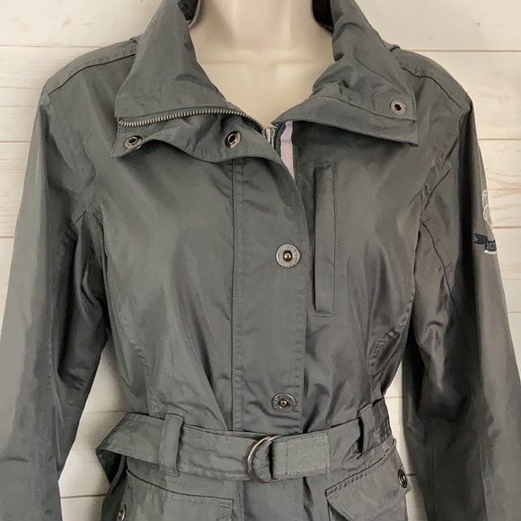 Horze Crescendo Sz M Equestrian Gray Utility Jacket - Picture 4 of 14